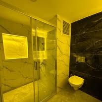 İzmir Karşıyaka apartman girişi yenileme projesi